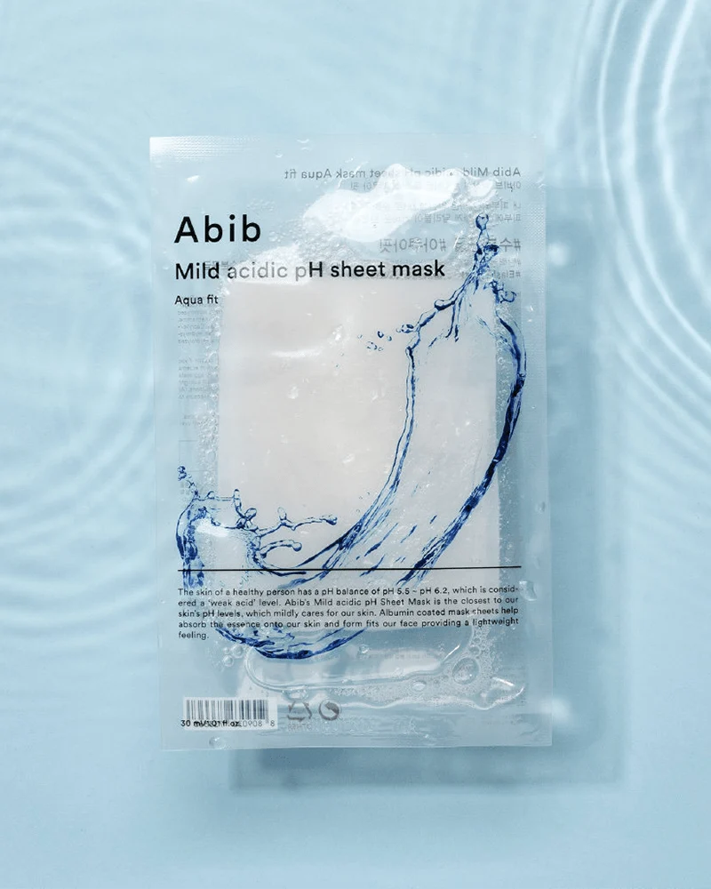 Abib Mild Acidic pH Sheet Mask Aqua Fit SINGLE