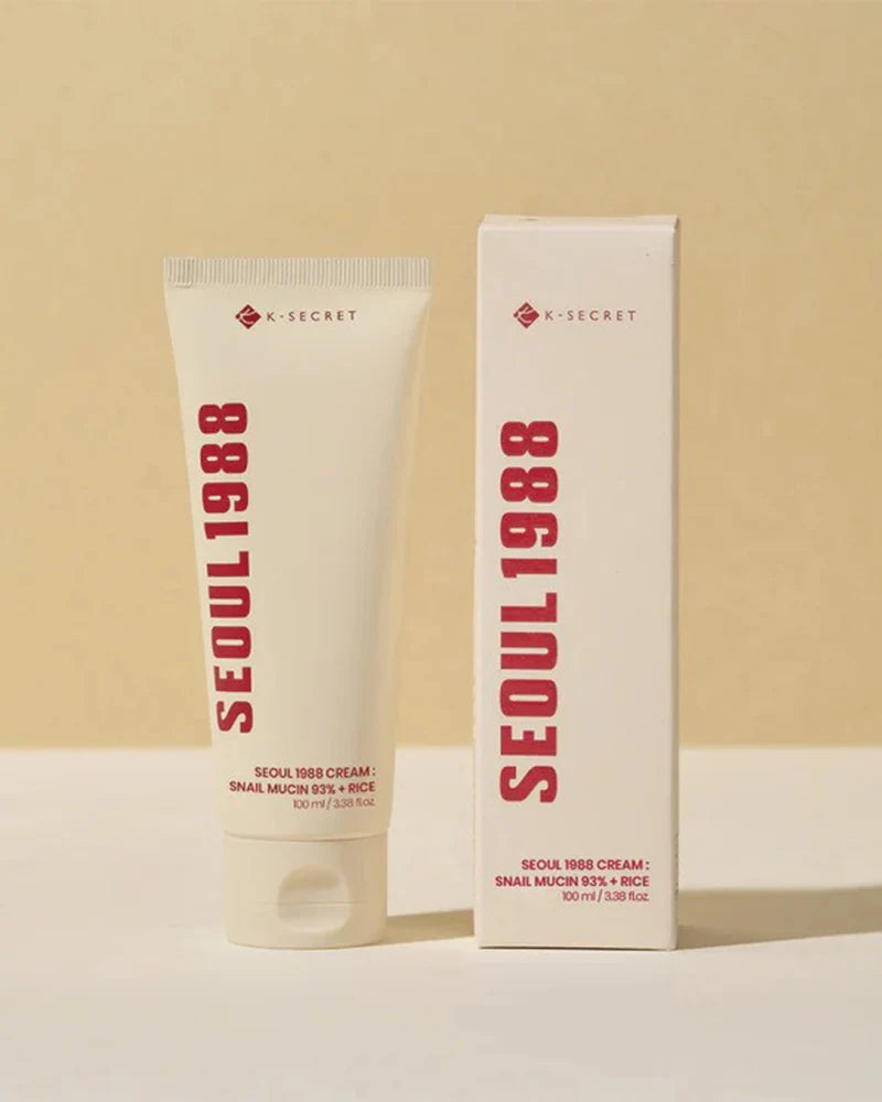KSecret Seoul 1988 Cream: Snail Mucin 93% + Rice