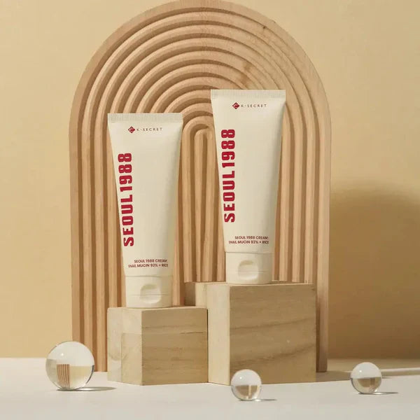 KSecret Seoul 1988 Cream: Snail Mucin 93% + Rice